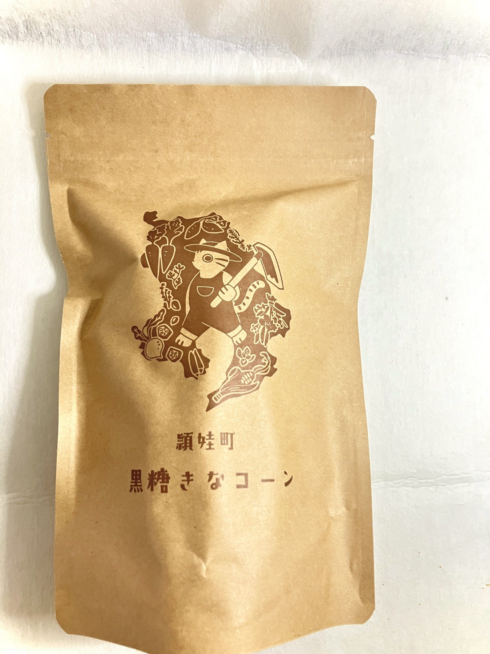 鹿児島県の特産品である黒糖ときな粉をふんだんに使った　黒糖きなコーン　 1箱6袋入り